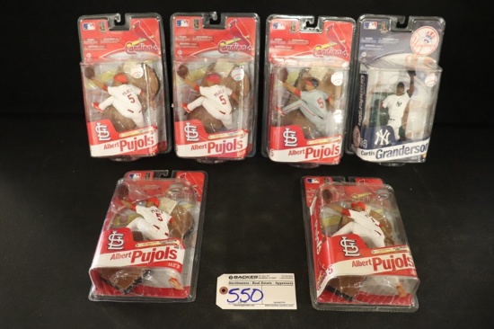 All to go - 6 McFarlane MLB Series 27 - 5 Pujols/Granderson