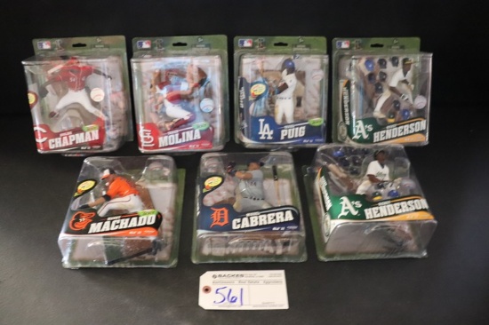 All to go - 7 McFarlane MLB Series 32 - 2 Henderson/Puig/Cabrera/Machado/Ch