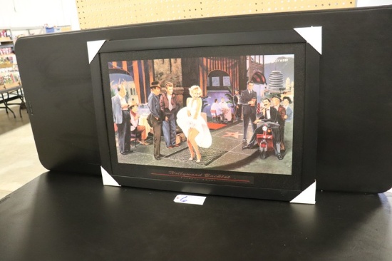 28" x 40" Hollywood Backlot by Michael Grant framed print