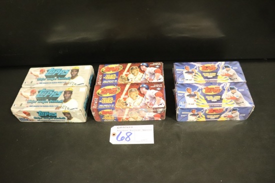 All to go - Topps baseball sets - 2) 1998 and 4) 2000