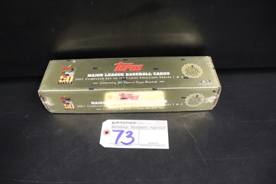 Topps 2001 baseball card set - sealed