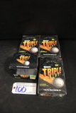 Box flat to go - 4 Donruss 1993 Triple Play baseball card packs - 3 sealed