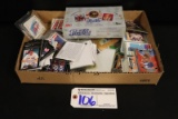 Box flat to go - various brands, names, quality and valued baseball collect