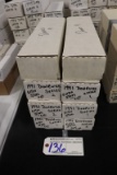 All to go - 8) Donruss 1991 - boxes of baseball trading cards - some boxes