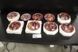 All to go - 9) Michael Jordan collector plates - Upper Deck - #13092f - #18