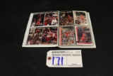 Michael Jordan collector card in book - misc brands and years
