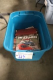 Tote to go - Misc. books and magazines