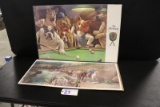 Pair to go - The Hustler & Anheuser Busch print