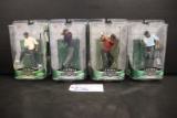 All to go - set of 4  Upper Deck  Pro Shots  - Tiger Woods number I - II -