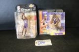 Pair to go - 2 McFarlane NBA Kobe Bryant action figures - 2007-2008 season