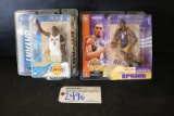 Pair to go - 2 McFarlane NBA Kobe Bryant action figures - Series 11, 81 poi