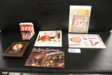 All to go - Cardinals related prints - clock - calendar and stadium figurin