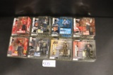 All to go - 8 McFarlane Nascar action figures - Dale JR - Wallace - McMurra