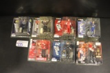 All to go - 7 McFarlane Nascar action figures - Johnson - Waltrip - Newman