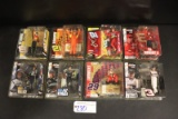All to go - 8 McFarlane Nascar Action figures - Truex -Wallace - Dale JR -