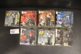 All to go - 7 McFarlane Nascar action figures - 2 Johnson - 2 Dale JR - Ste