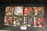All to go - 8 McFarlane Nascar action figures - Wallace - 2 Stewart - Petty