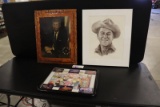 All to go - Diner print - Reagan print - JFK clock (as is)