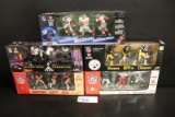 All to go - 5 McFarlane NFL - 3 pack action figures - Ravens Super Bowl - T