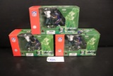 All to go - 3 McFarlane action figures - 3) Aug 2004 Strahan/McNabb
