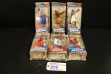 Set of 6 - McFarlane NBA - Sports pick Debut - Irving/Jordan/Porzingis/Town