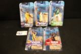All to go - 5 McFarlane NBA - Series 17 - Garnett/James/Wade/Gasol/Kobe Bry