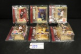 Set of 6 - McFarlane NBA Legends Series 2 - Johnson/Drexler/Robertson/West/