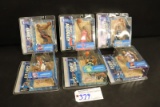 Set of 6 - McFarlane NBA - Ginobili/McGrady/James/Nash/Carter/Lewis