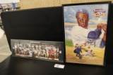 All to go - 5 misc framed wall prints