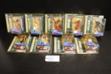 All to go - 9 McFarlane NBA series 12 - Iverson/2) Wallace/2) Szczerbiak/Pa