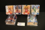 All to go - 6 McFarlane NBA series 13 - 2 James/2 O'Neal/2 Terry