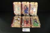 Set of 6 - McFarlane NBA Legends - Dumars/Majerle/Magic Johnson/Havlicek/Ol