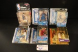 All to go - 6 McFarlane NBA action figures - Jamison/Artest/Allen/Bibby/Min