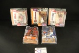 All to go - 5 McFarlane NBA action figures - Rose/Wagner/Stoudemire/Boozer/
