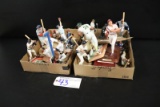 All to go - 2 boxes of baseball opened sports figurines