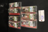 All to go - 7 McFarlane NFL action figures - box to go