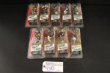All to go - 9 McFarlane NFL action figures - box to go