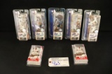 All to go - 7 McFarlane MLB action figures - box to go