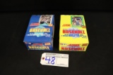 All to go - 1989 & 1990 Score & Donruss baseball collector packs