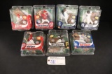 Set of 7 - McFarlane MLB Series 31 - Jeter/Strasburg/Hernandez/Trout/McCutc