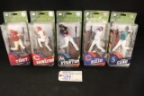 Set of 5 of 6 - McFarlane MLB Series 33 - Rizzo/Cano/Hamilton/Stanton/Trout