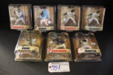 All to go - 7 McFarlane MLB Series 5 - 2 Sandberg/2 Eckersley/Aaron/Mantle/