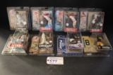 All to go - 8 McFarlane MLB mixed series - 2 DiMaggio/2 Bench/2 Smith/Piazz