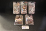 All to go - 5 McFarlane MLB mixed series - Munson/Ruth/Yastrzemski/Morgan/G