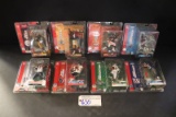 Set of 8 - McFarlane NFL Series 7 - Shockey/Carr/Pennington/Favre/Vick/Ward