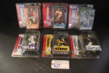 Set of 6 - McFarlane NFL Legends - Unitas/Harris/Taylor/Elway/Sanders/Aikma