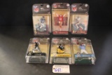 Set of 6 - McFarlane NFL Legends 4 - Riggins/Montana/Moon/Lambert/Tarkingto