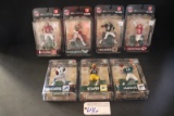 Set of 7 - McFarlane NFL Legends 2009 - Starr/Marino/Young/Manning/Cunningh