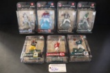 Set of 7 - McFarlane NFL Legends 2009 - Starr/Marino/Young/Manning/Cunningh