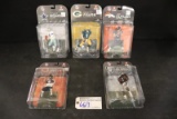 All to go - 11 McFarlane NFL 2008 action figures - Favre/Cutler/Romo/Hester